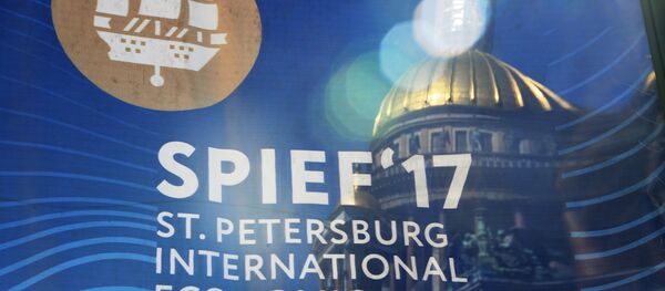 أعمال منتدى سان بطرسبورغ الدولي الاقتصادي - سبوتنيك عربي