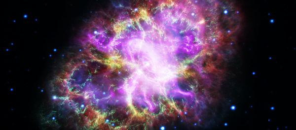 سديم السرطان (Crab Nebula) ويُعرف كذلك بإسم  هو عبارة عن بقايا مستعر أعظم وسديم رياح نبضية في كوكبة الثور. ويبعد 6.500 سنة ضوئية عن كوكب الأرض، واكتشفها علماء الفلك أول مرة في عام 1054 - سبوتنيك عربي