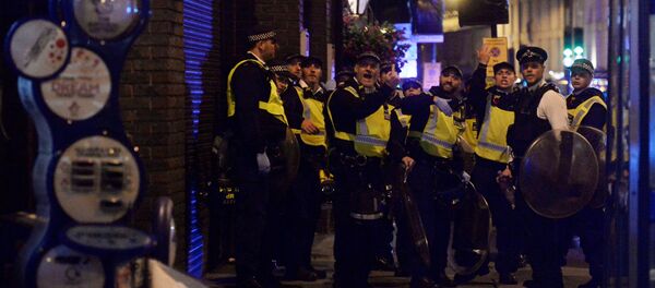 الشرطة في موقع حادث الدهس بلندن - سبوتنيك عربي