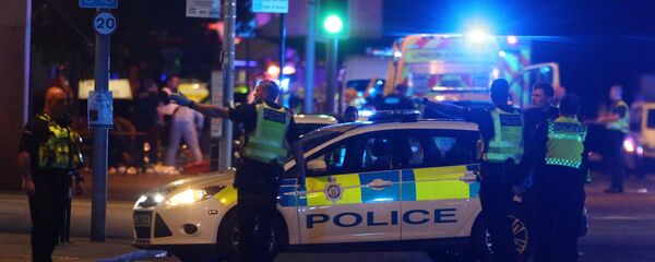 الشرطة البريطانية في موقع الهجوم في لندن - سبوتنيك عربي