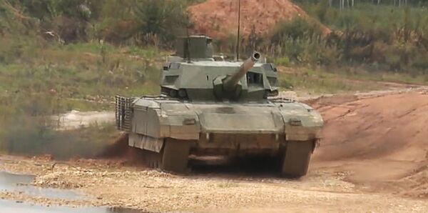 دبابة تي-14 أرماتا - سبوتنيك عربي