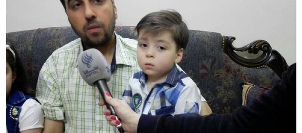 والد الطفل عمران - سبوتنيك عربي