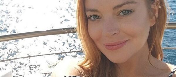 الممثلة الأمريكية ليندسي لوهان - سبوتنيك عربي