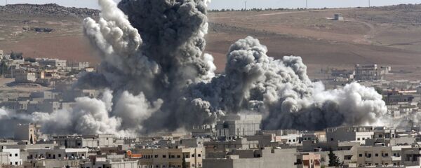 غارة الطيران الحربي الأمريكي في سوريا - سبوتنيك عربي