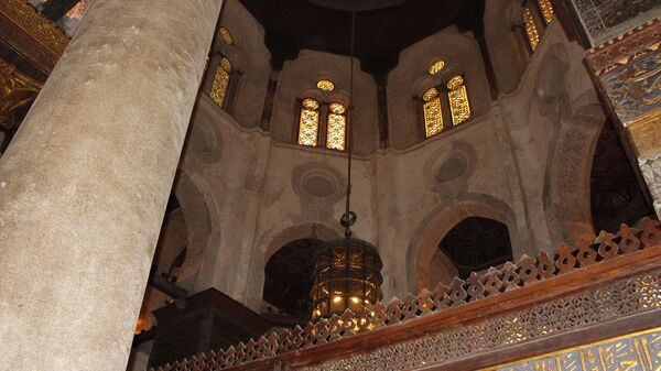 مجمع السلطان قلاوون بشارع المعز لدين الله مجمع السلطان قلاوون بشارع المعز لدين الله - سبوتنيك عربي