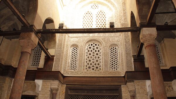 مجمع السلطان قلاوون بشارع المعز لدين الله مجمع السلطان قلاوون بشارع المعز لدين الله - سبوتنيك عربي