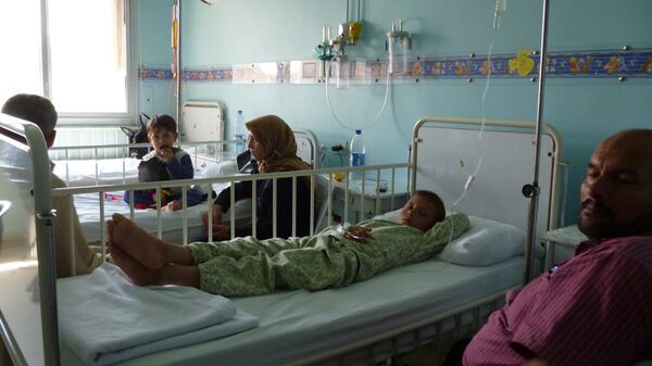 أطفال سوريا المصابون بالسرطان أطفال سوريا المصابون بالسرطان - سبوتنيك عربي