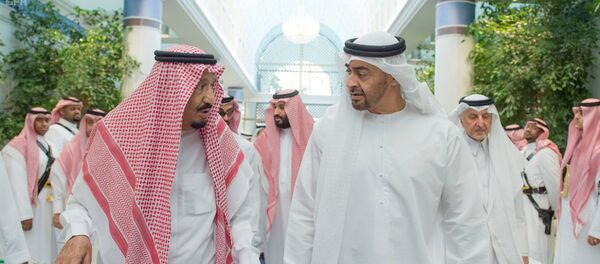 سلمان ومحمد بن زايد - سبوتنيك عربي