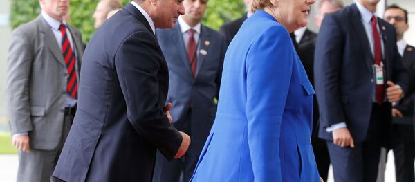 السيسي وميركل - سبوتنيك عربي