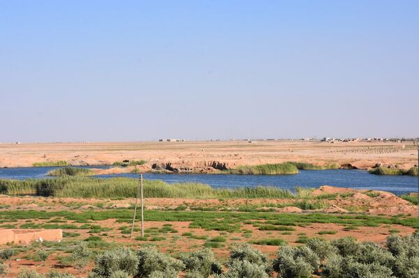 سبوتنيك توثق سيطرة الجيش السوري والقوات الرديفة على عمق 40 كم من ريف الرقة الجنوبي الغربي ريف الرقة، سوريا - سبوتنيك عربي