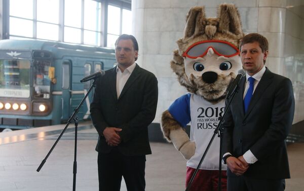 معرض مخصص لكأس القارات في محطة أنفاق في موسكو معرض مخصص لكأس القارات في محطة أنفاق في موسكو - سبوتنيك عربي