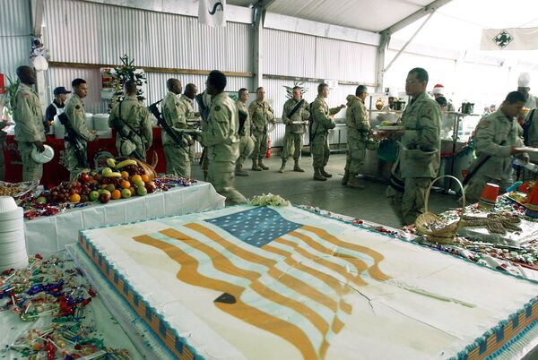 القاعدة الأمريكية في تكريت القاعدة الأمريكية في تكريت - سبوتنيك عربي