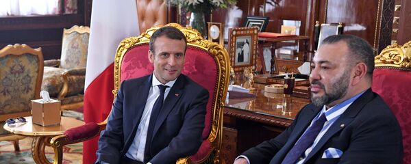 ماكرون وملك المغرب ماكرون وملك المغرب - سبوتنيك عربي