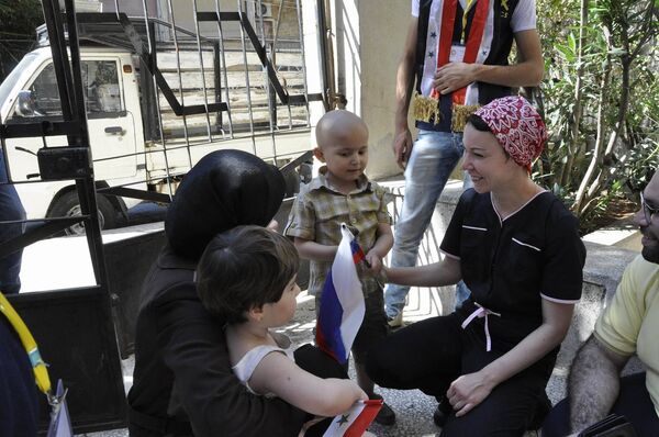 صندوق روسي يتبرع بأدوية لأطفال مرضى السرطان في سوريا - سبوتنيك عربي