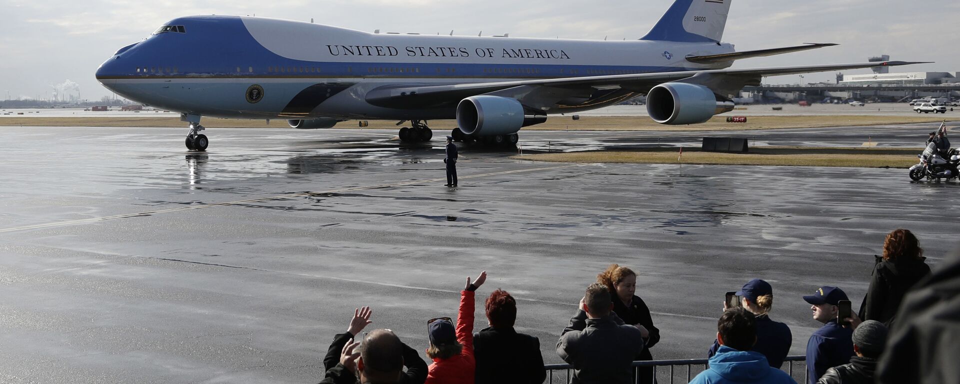 طائرة الرئيس الأمريكية دونادل ترامب، بوينغ 747 - سبوتنيك عربي, 1920, 15.08.2025