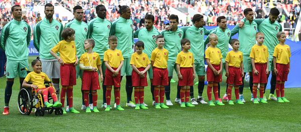 المنتخب البرتغالي في مباراته مع المنتخب الروسي في كأس القارات - سبوتنيك عربي