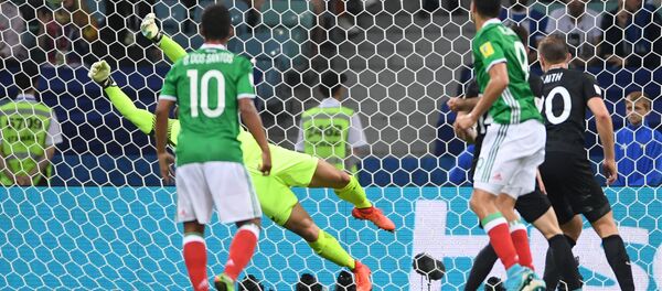 مبارة المنتخبين المكسيكي و النيوزيلاندي في كأس القارات مبارة المنتخبين المكسيكي و النيوزيلاندي في كأس القارات - سبوتنيك عربي