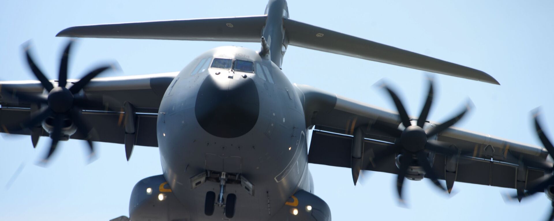 Военно-транспортный самолет Airbus A400M на Международном авиасалоне Ле Бурже-2017 во Франции - سبوتنيك عربي, 1920, 15.04.2023