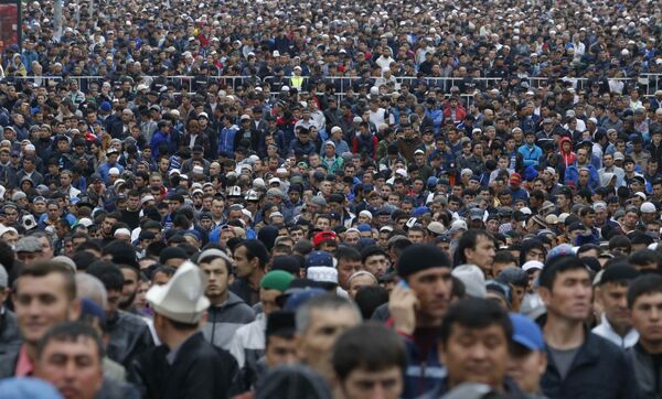 صلاة عيد الفطر في موسكو - سبوتنيك عربي