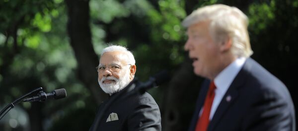 ترامب والرئيس الهندي - سبوتنيك عربي