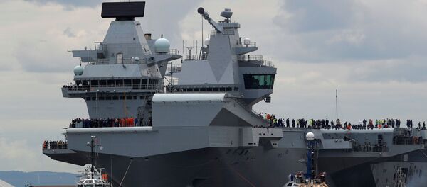 حاملة الطائرات البريطانية كوين إليزابيث - سبوتنيك عربي