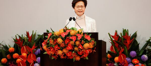 كاري لام رئيسة هونغ كونغ - سبوتنيك عربي