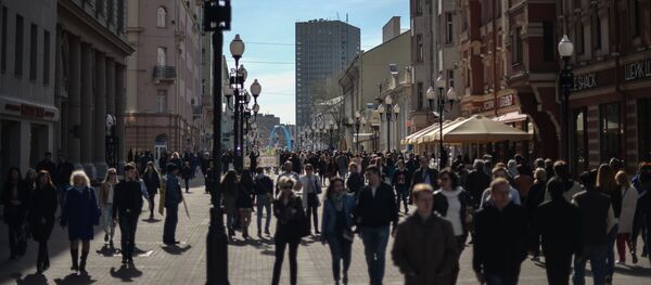 شارع أربات في العاصمة الروسية موسكو شارع أربات في العاصمة الروسية موسكو - سبوتنيك عربي