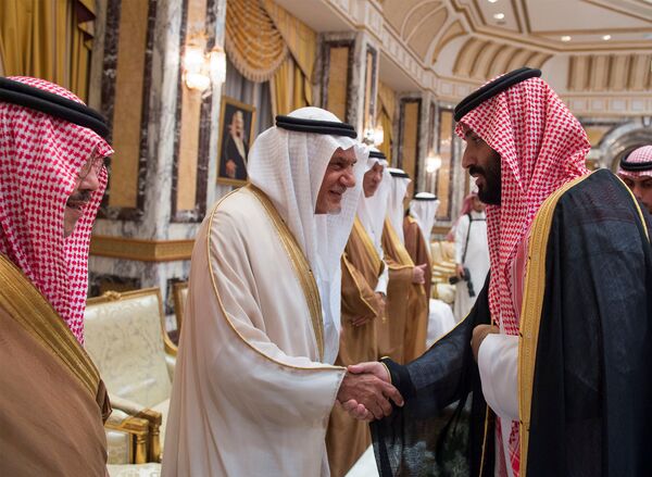 محمد بن سلمان يتلقى البيعة من الأمراء وليا للعهد - سبوتنيك عربي
