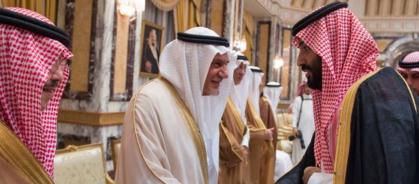 محمد بن سلمان يتلقى البيعة من الأمراء وليا للعهد محمد بن سلمان يتلقى البيعة من الأمراء وليا للعهد - سبوتنيك عربي