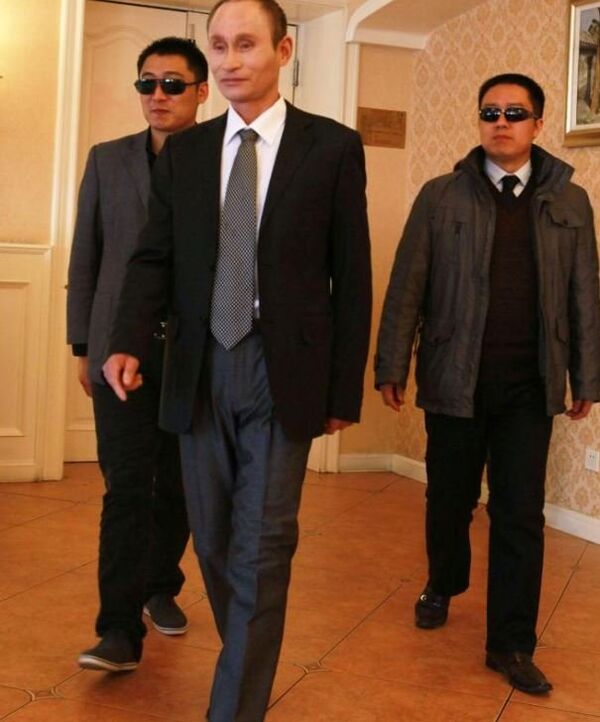 شبيه الرئيس الروسي في الصين  - سبوتنيك عربي