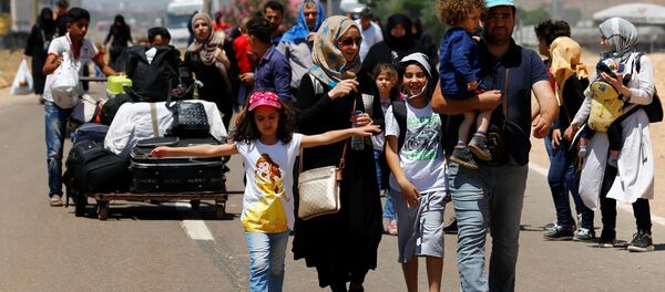 لاجئون سوريون في تركيا - سبوتنيك عربي