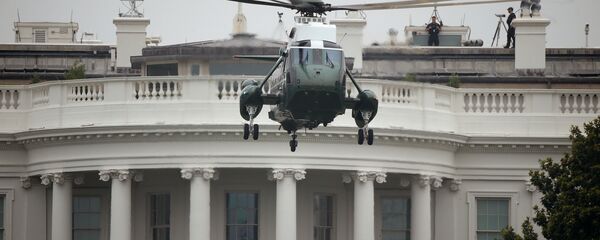 طائرة تحمل الرئيس الأمريكي من البيت الأبيض - سبوتنيك عربي