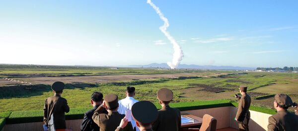 إطلاق صاروخ في كوريا الشمالية - سبوتنيك عربي