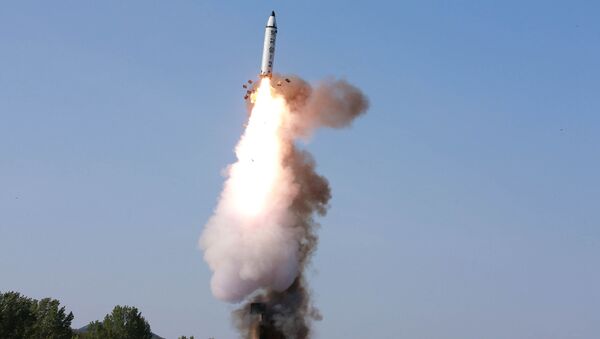 إطلاق صاروخ بالستي في كوريا الشمالية - سبوتنيك عربي
