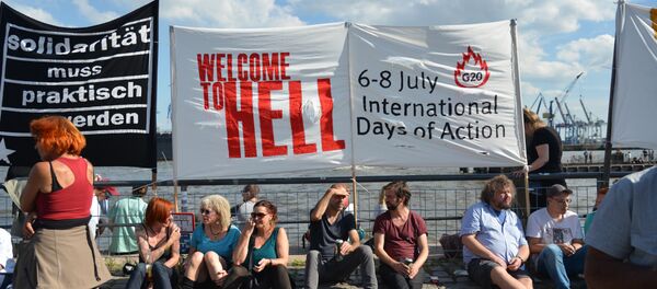 المعارضة في هامبورغ قبل حلول قمة العشرين - سبوتنيك عربي