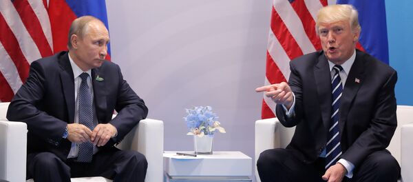 بوتين خلال لقاء ترامب بوتين خلال لقاء ترامب - سبوتنيك عربي