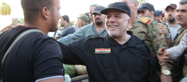 رئيس الوزراء العراقي حيدر العبادي يزور الموصل بعد تحريرها، العراق 9 يوليو/ تموز 2017 رئيس الوزراء العراقي حيدر العبادي يزور الموصل بعد تحريرها، العراق 9 يوليو/ تموز 2017 - سبوتنيك عربي