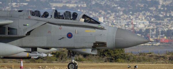 طائرة حربية بريطانيا في قبرص - سبوتنيك عربي