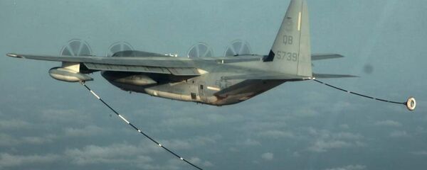 طائرة عسكرية من طراز كيه سي - 130 - سبوتنيك عربي