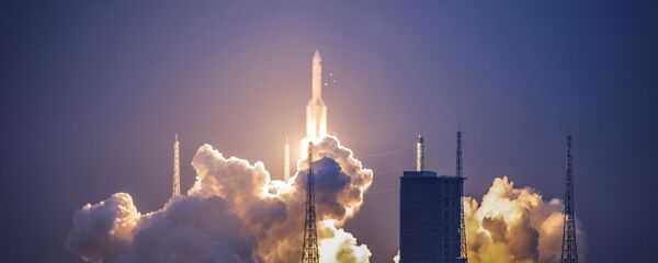 اطلاق صاروخ ناقل صيني - سبوتنيك عربي