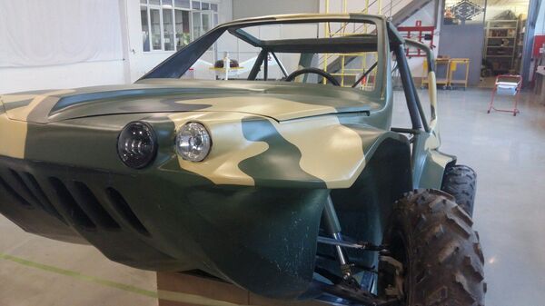 سيارة روسية برمائية طائرة - سبوتنيك عربي