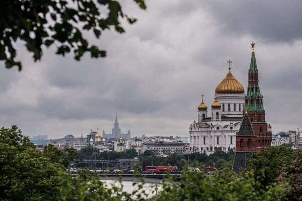 موسكو - مشهد يطل على الكرملين وكتدرائية المسيح المخلص موسكو - مشهد يطل على الكرملين وكتدرائية المسيح المخلص - سبوتنيك عربي