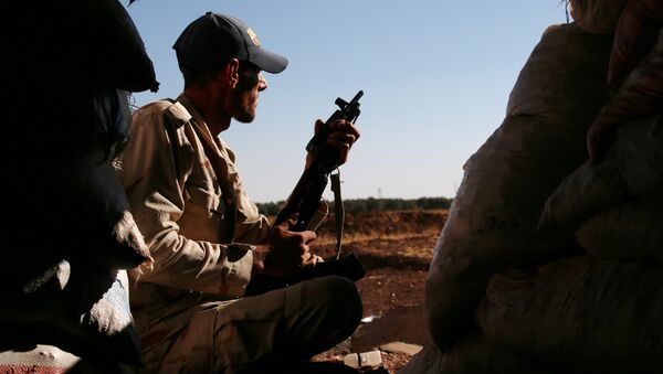 أحد أفراد ما يسمى بالجيس السوري الحر - سبوتنيك عربي