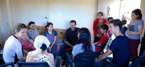 عائلة بشار الأسد عائلة بشار الأسد - سبوتنيك عربي