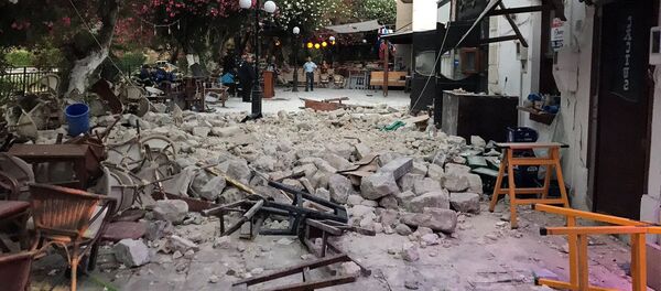 وقوع زلزال في جزيرة كوس اليونانية، اليونان - سبوتنيك عربي