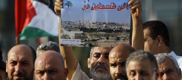 مظاهرات  لنصرة الأقصى في لبنان - سبوتنيك عربي