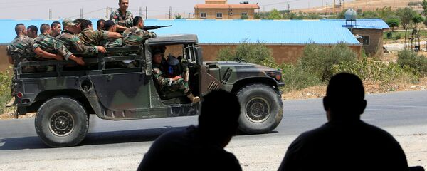 الجيش اللبناني في عرسال الجيش اللبناني في عرسال - سبوتنيك عربي