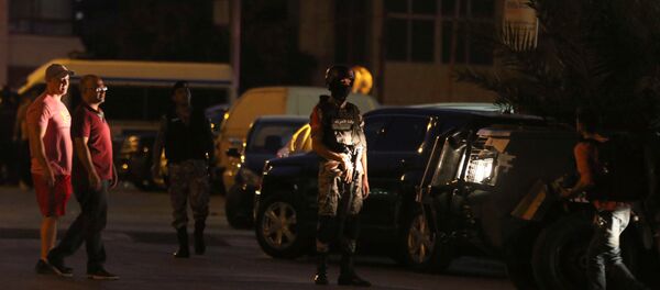 الأمن الأردني أمام السفارة الإسرائيلية بعمان - سبوتنيك عربي