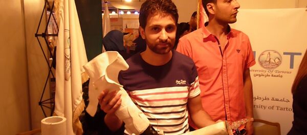 طلبة سوريون يخترعون طرف صناعي لمبتوري الأيدي طلبة سوريون يخترعون طرف صناعي لمبتوري الأيدي - سبوتنيك عربي