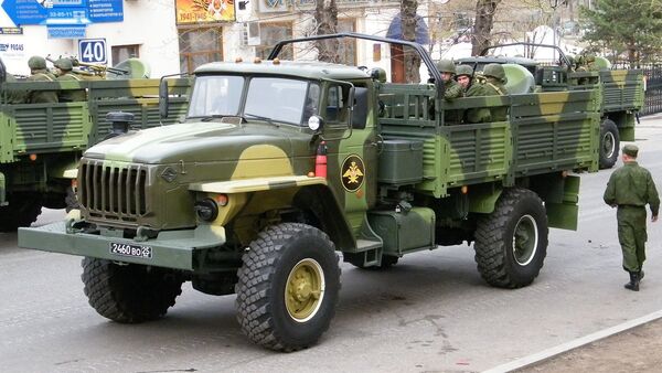 شاحنة أورال شاحنة أورال - سبوتنيك عربي